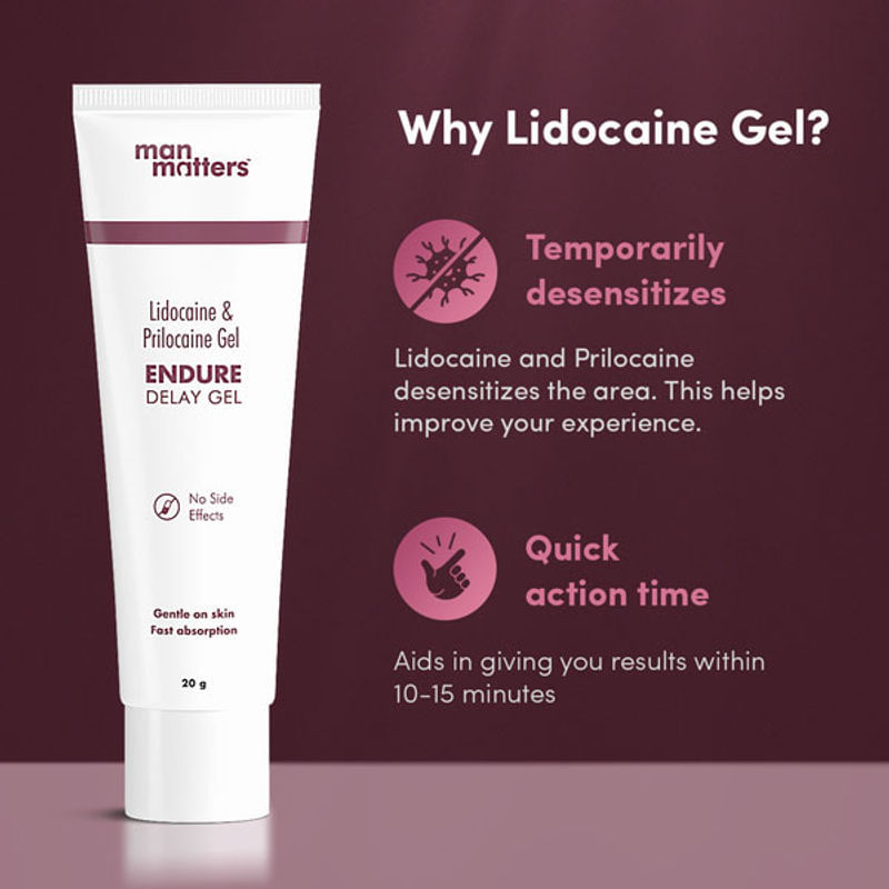 Lidocaine Delay Gel Stay Long Gel for Extra Time No Side Effects